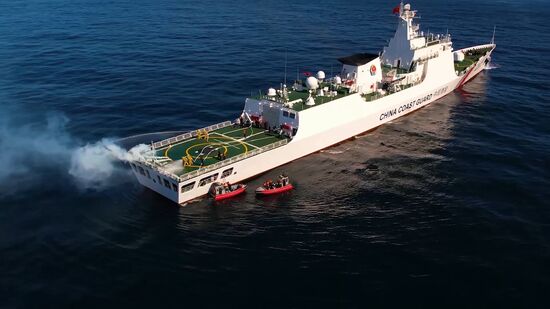 Russia China Coast Guard Joint Patrol