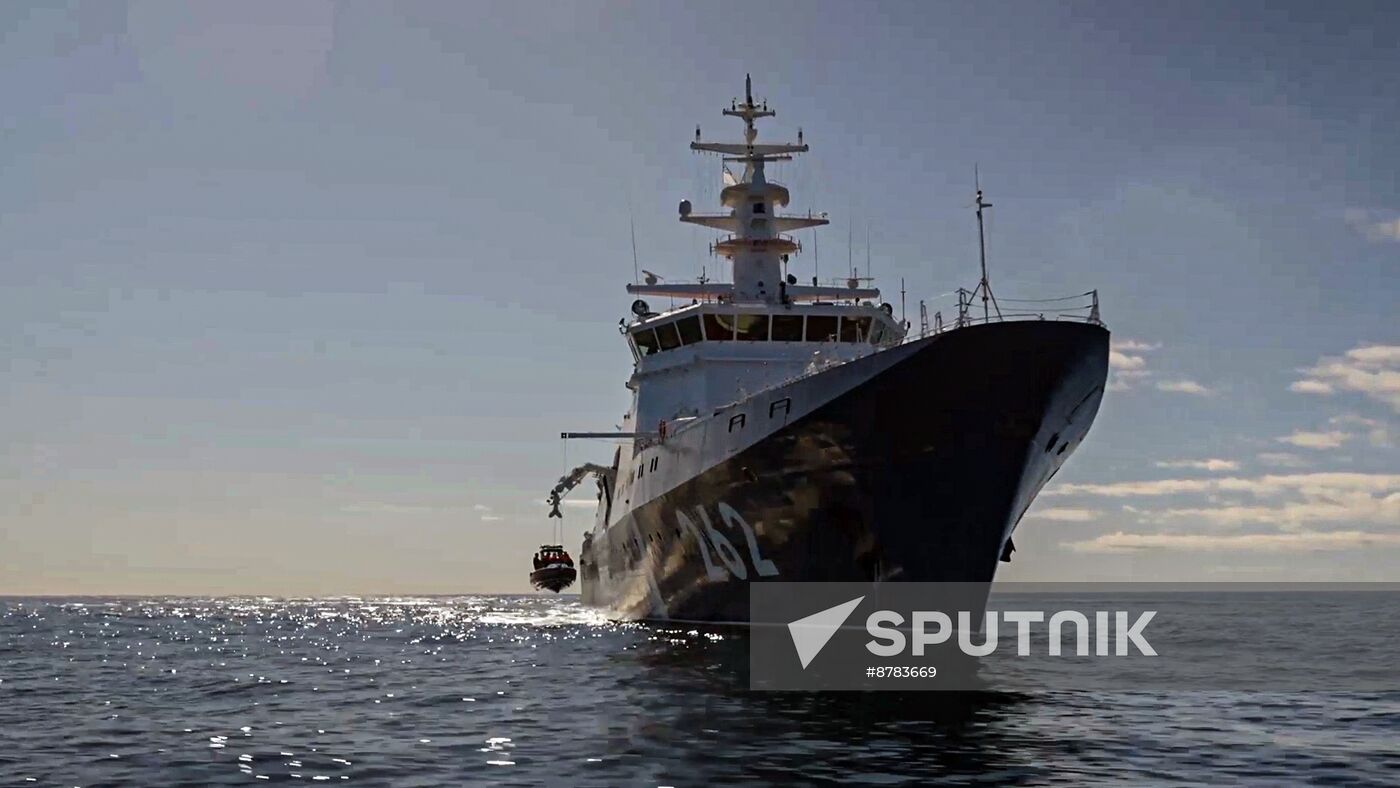 Russia China Coast Guard Joint Patrol