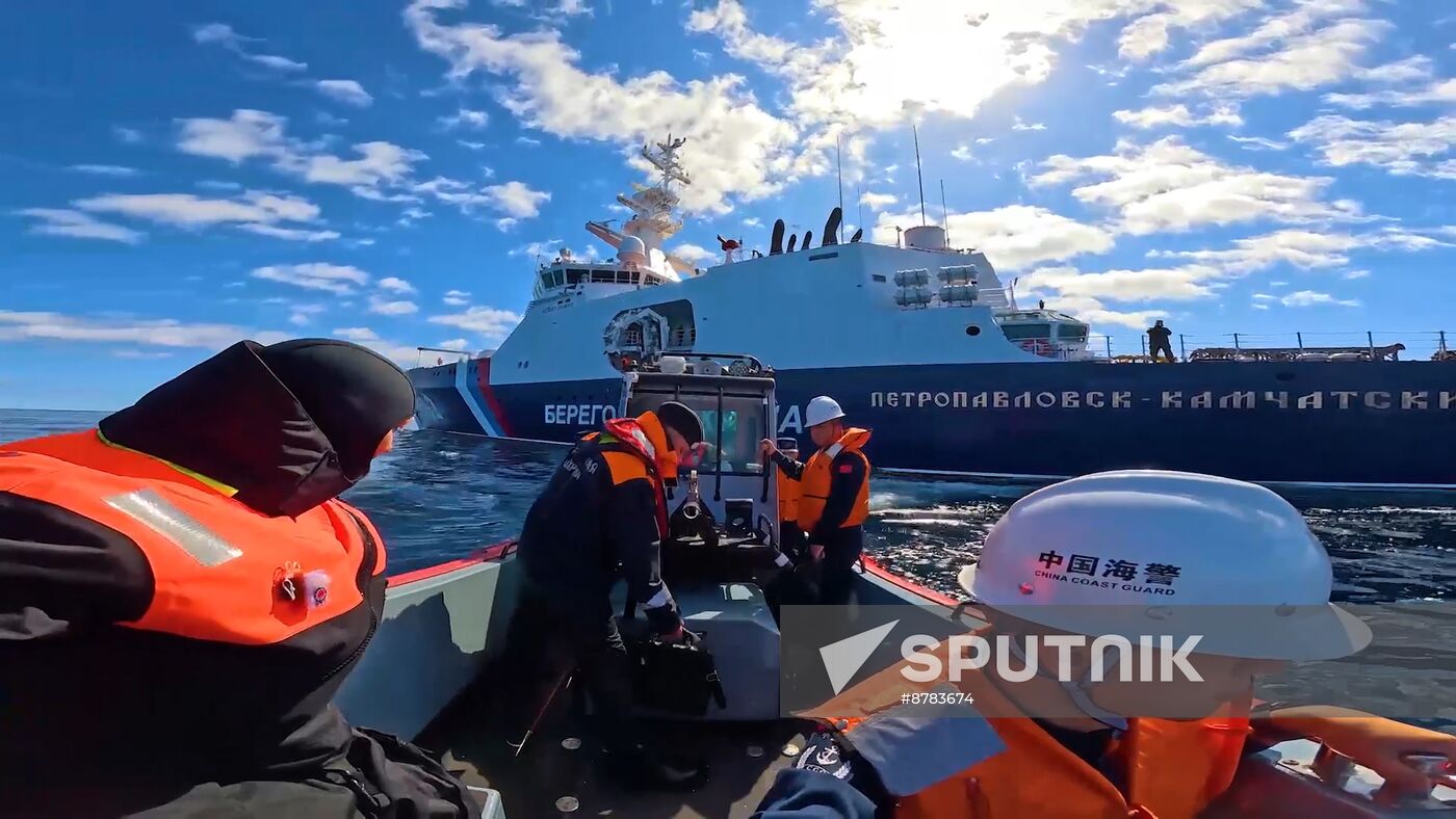 Russia China Coast Guard Joint Patrol