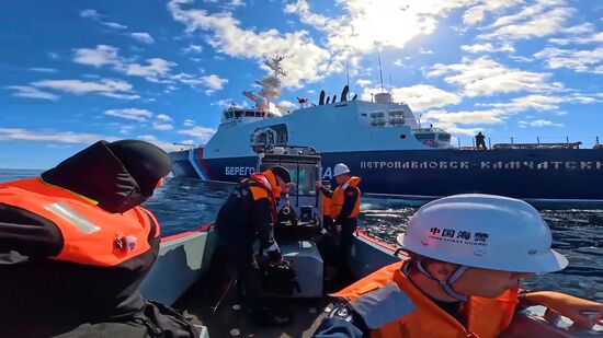 Russia China Coast Guard Joint Patrol