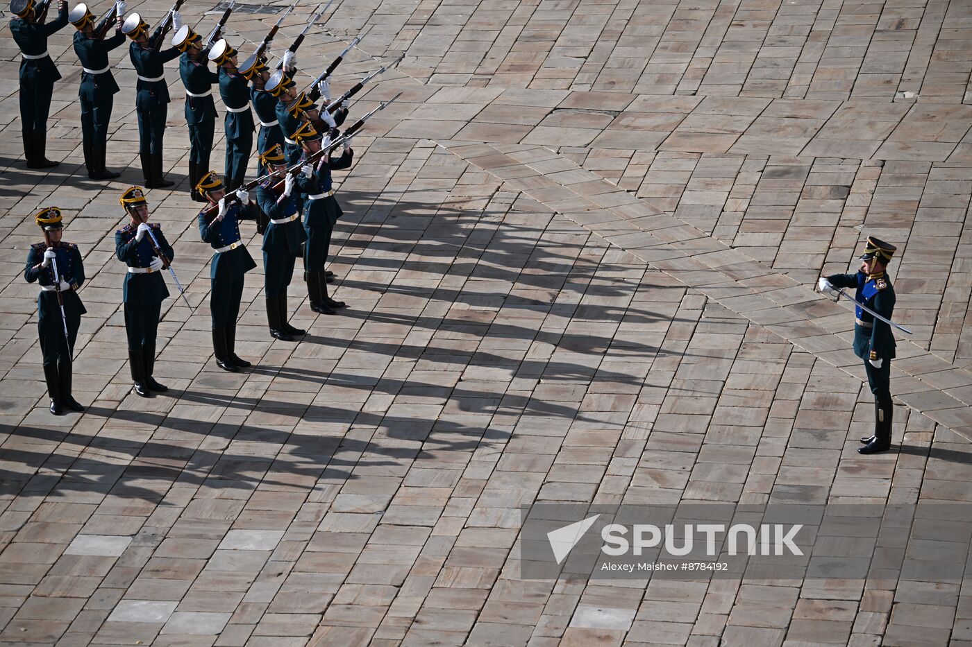 Russia Presidential Regiment Guard Changing Ceremony