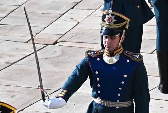 Russia Presidential Regiment Guard Changing Ceremony