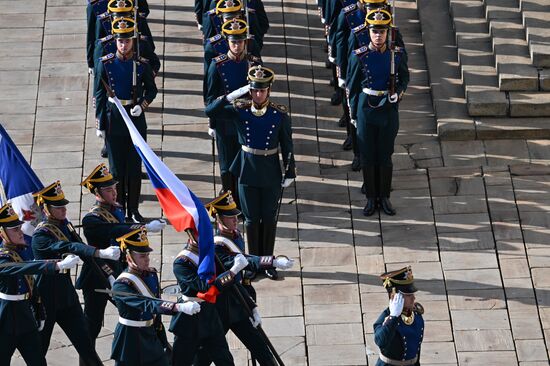 Russia Presidential Regiment Guard Changing Ceremony