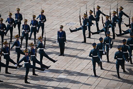 Russia Presidential Regiment Guard Changing Ceremony