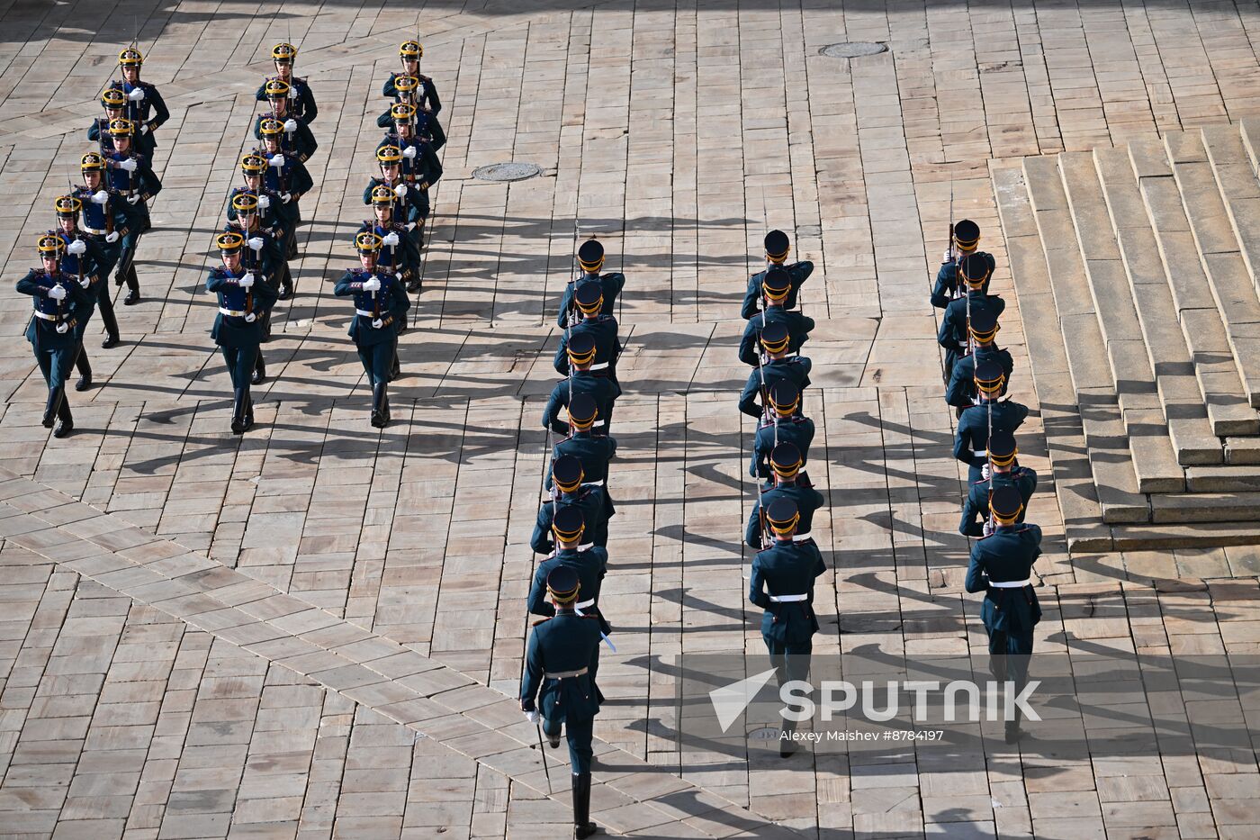 Russia Presidential Regiment Guard Changing Ceremony