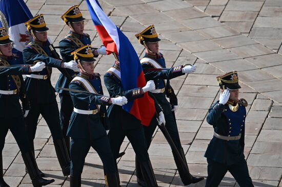 Russia Presidential Regiment Guard Changing Ceremony