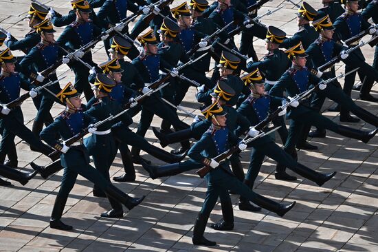 Russia Presidential Regiment Guard Changing Ceremony