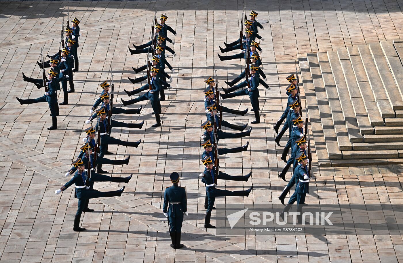 Russia Presidential Regiment Guard Changing Ceremony