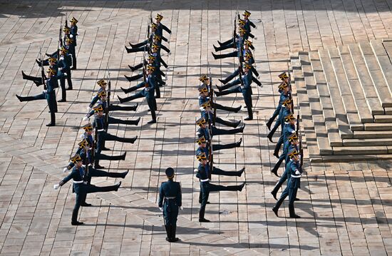 Russia Presidential Regiment Guard Changing Ceremony