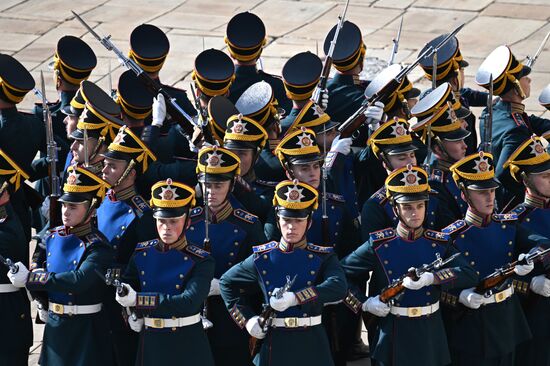 Russia Presidential Regiment Guard Changing Ceremony