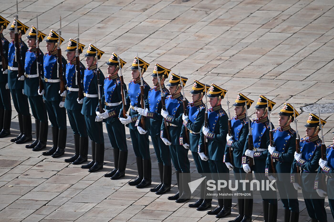 Russia Presidential Regiment Guard Changing Ceremony