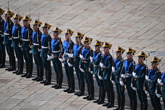 Russia Presidential Regiment Guard Changing Ceremony