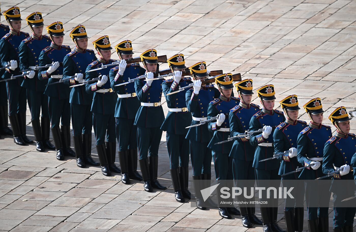 Russia Presidential Regiment Guard Changing Ceremony