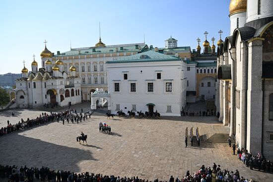 Russia Presidential Regiment Guard Changing Ceremony