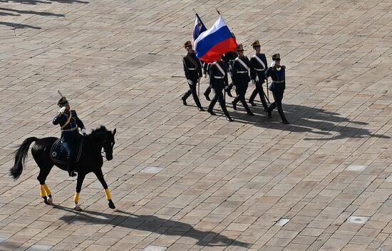 Russia Presidential Regiment Guard Changing Ceremony