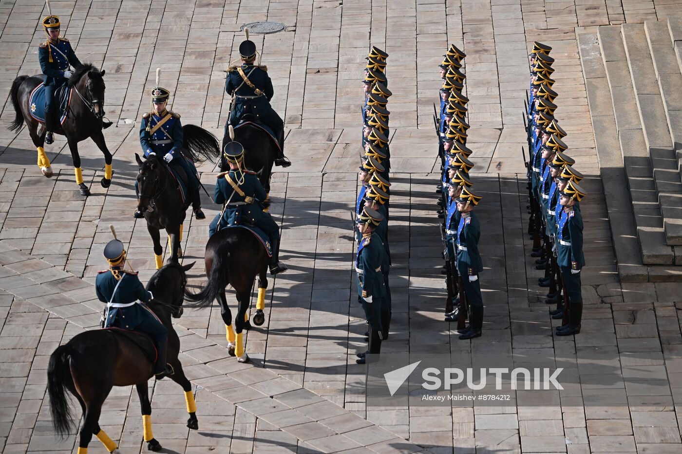 Russia Presidential Regiment Guard Changing Ceremony