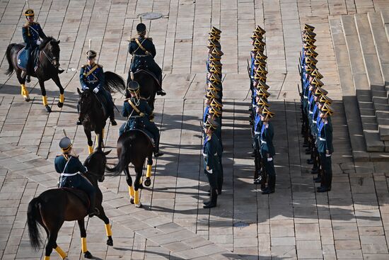 Russia Presidential Regiment Guard Changing Ceremony