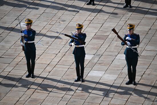 Russia Presidential Regiment Guard Changing Ceremony