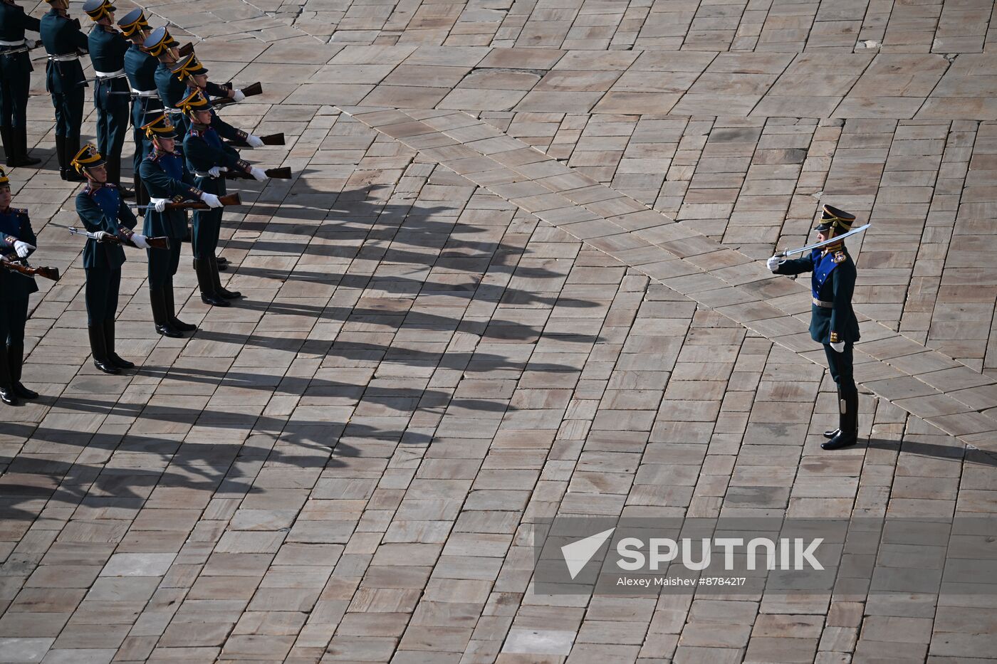 Russia Presidential Regiment Guard Changing Ceremony