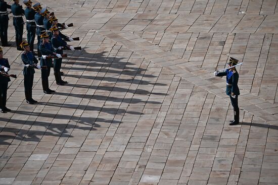 Russia Presidential Regiment Guard Changing Ceremony