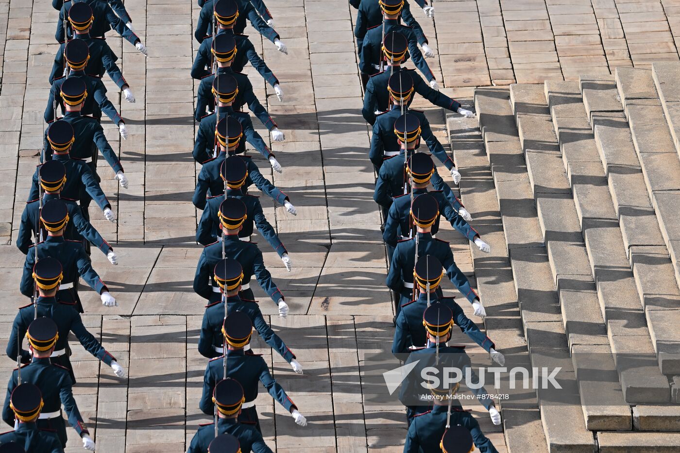 Russia Presidential Regiment Guard Changing Ceremony