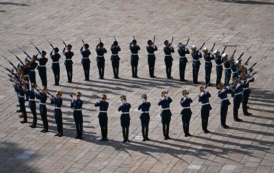 Russia Presidential Regiment Guard Changing Ceremony