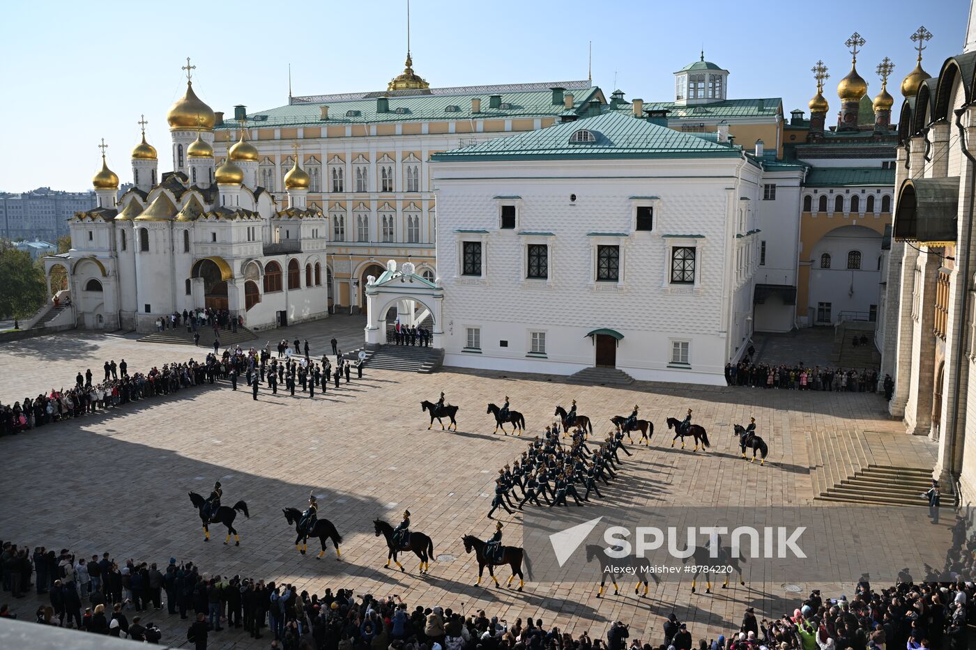 Russia Presidential Regiment Guard Changing Ceremony