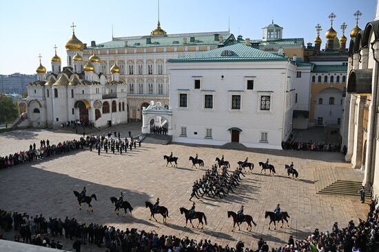 Russia Presidential Regiment Guard Changing Ceremony