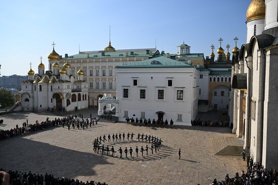 Russia Presidential Regiment Guard Changing Ceremony