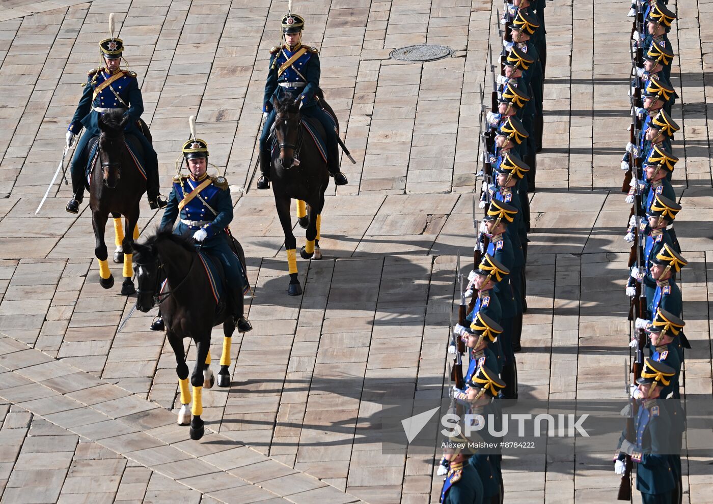 Russia Presidential Regiment Guard Changing Ceremony