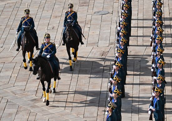 Russia Presidential Regiment Guard Changing Ceremony