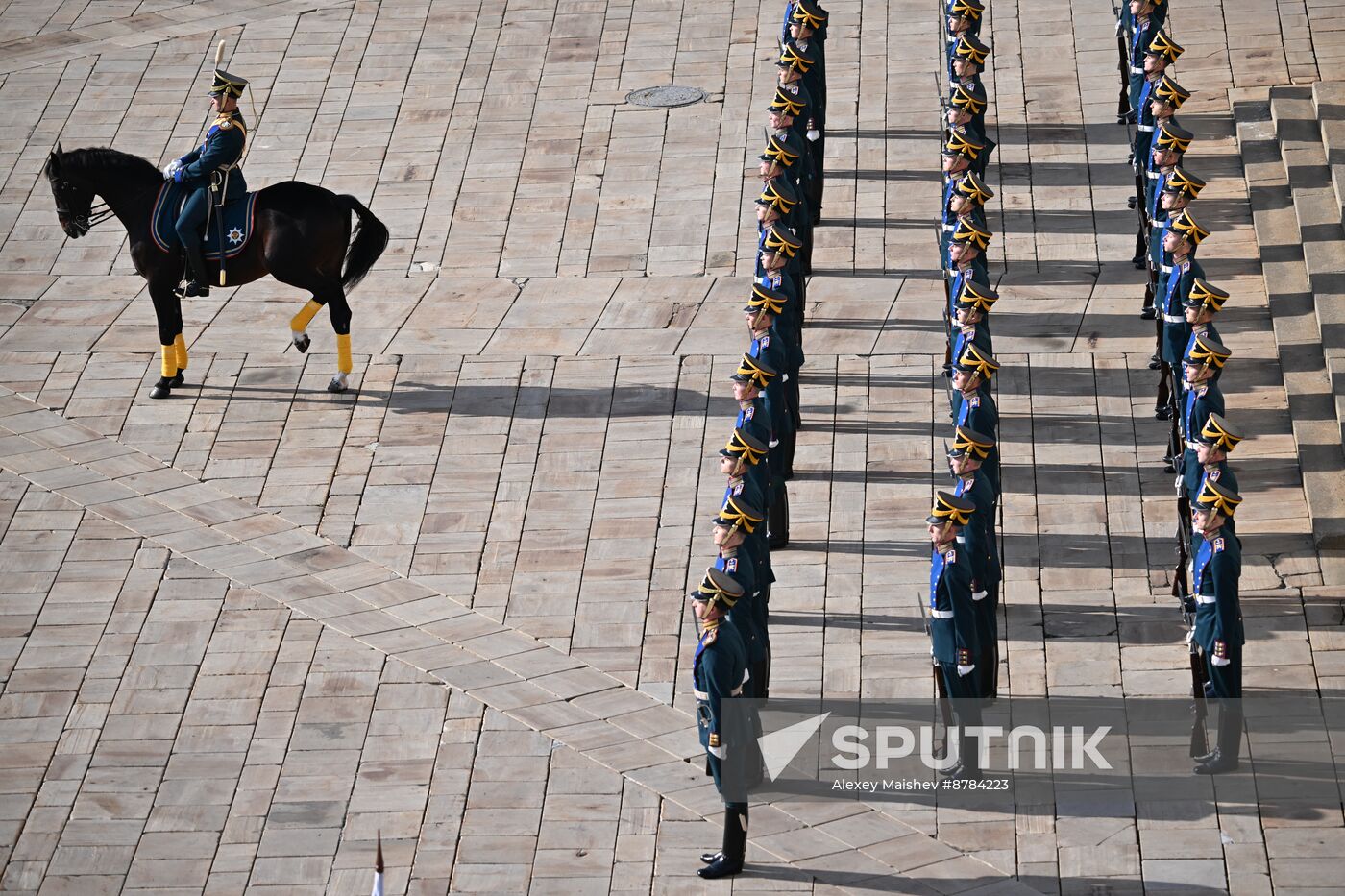 Russia Presidential Regiment Guard Changing Ceremony