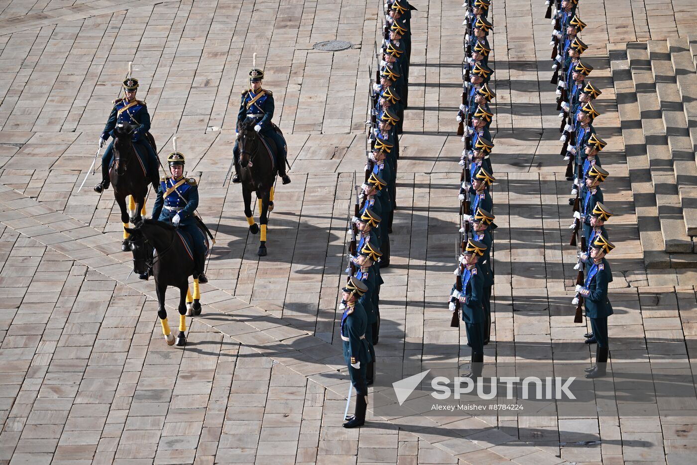 Russia Presidential Regiment Guard Changing Ceremony