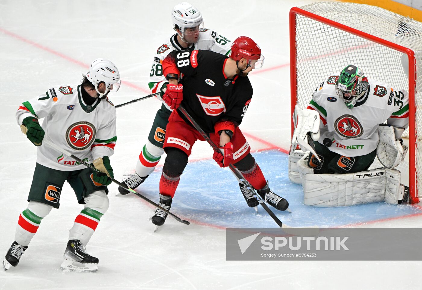 Russia Ice Hockey Kontinental League Spartak - Ak Bars