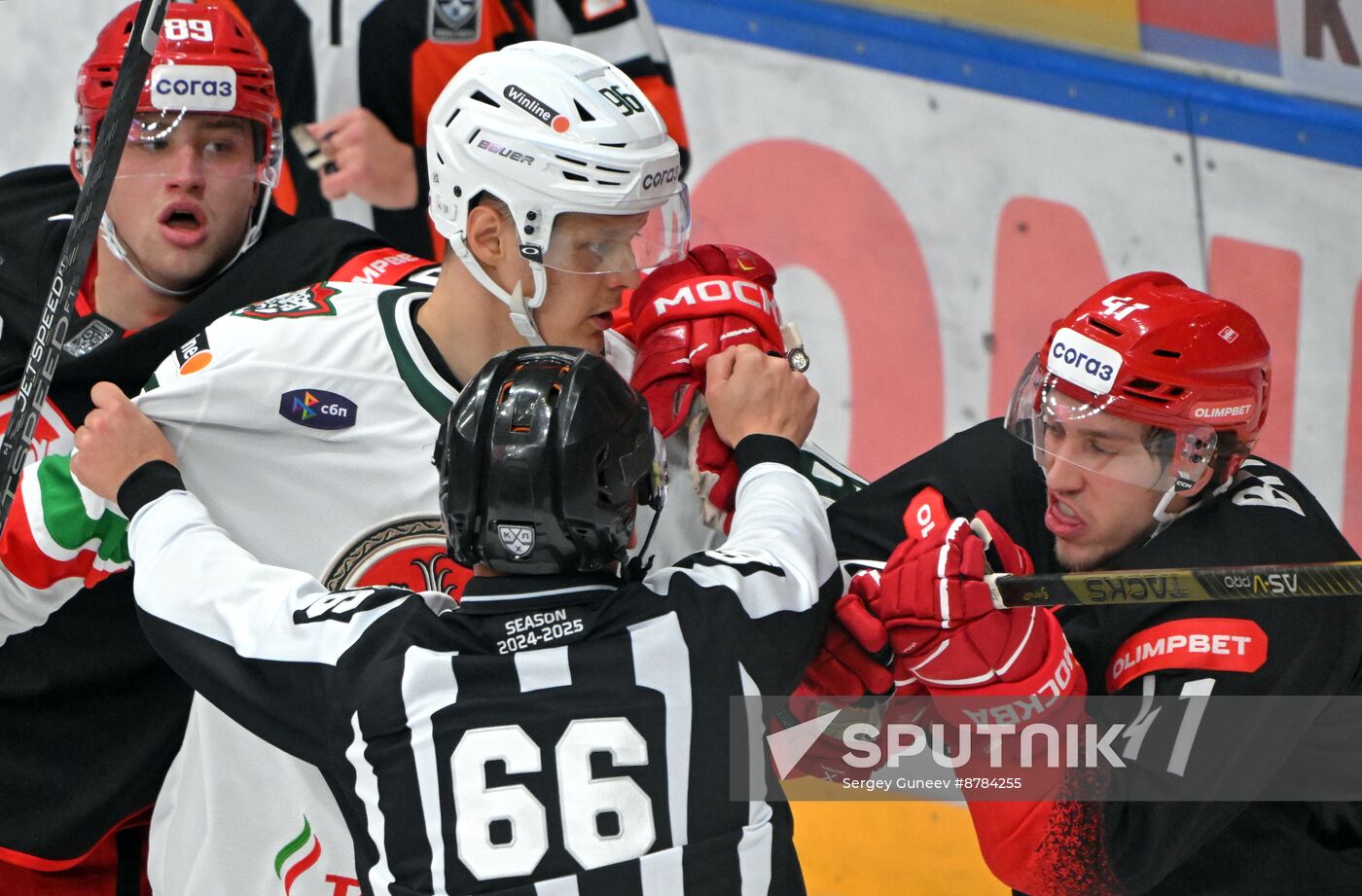 Russia Ice Hockey Kontinental League Spartak - Ak Bars