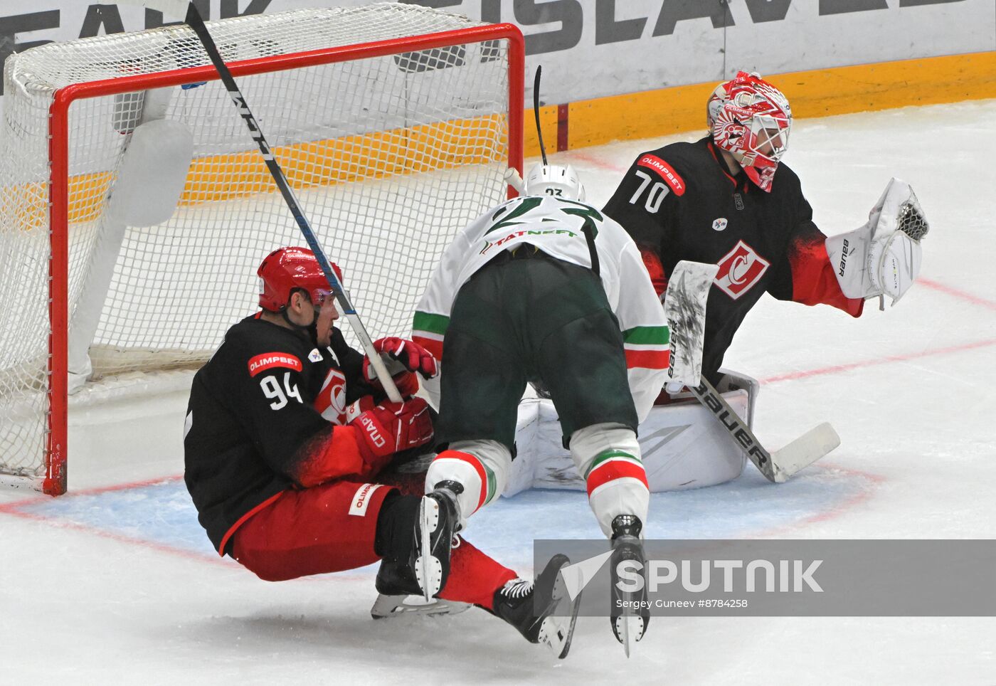 Russia Ice Hockey Kontinental League Spartak - Ak Bars