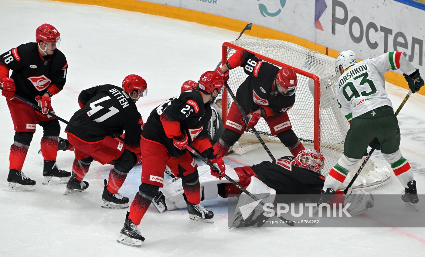 Russia Ice Hockey Kontinental League Spartak - Ak Bars