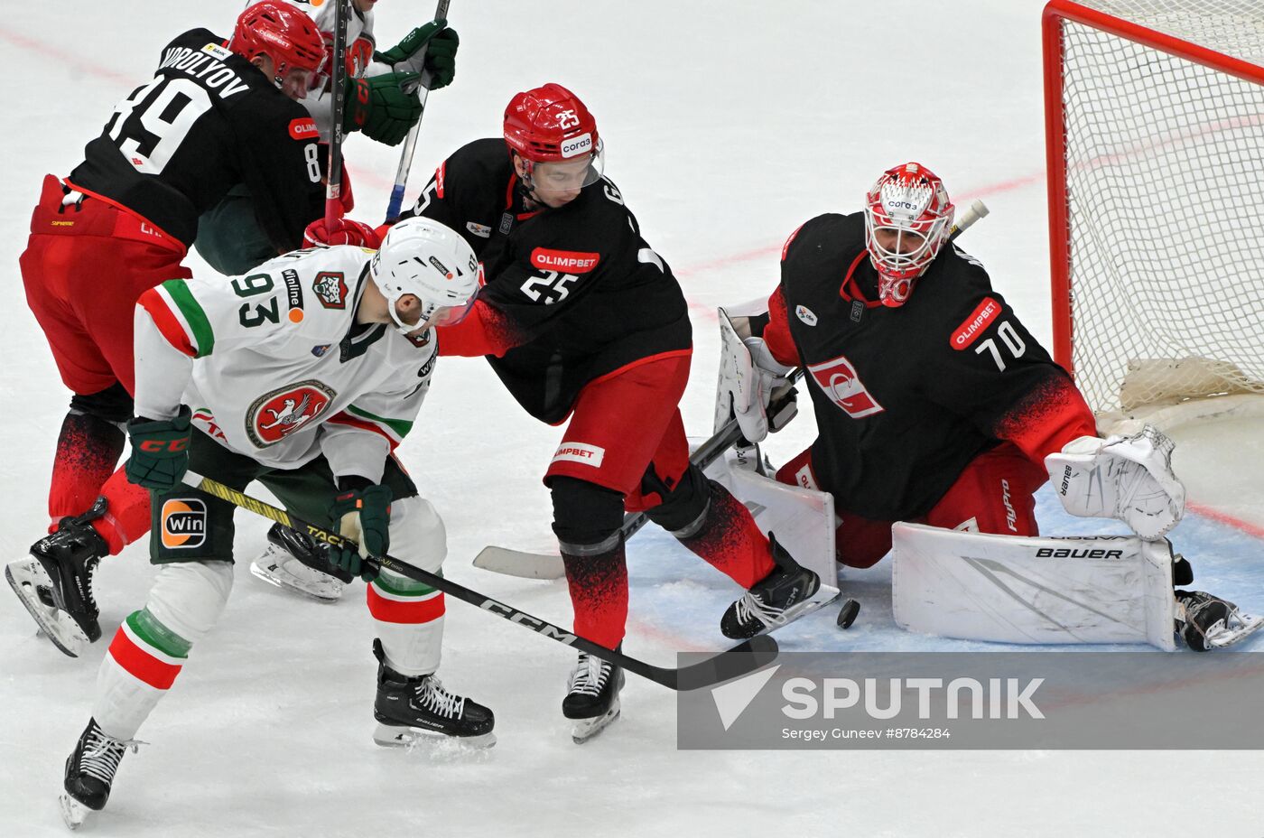 Russia Ice Hockey Kontinental League Spartak - Ak Bars