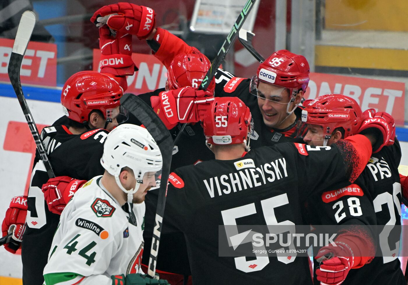 Russia Ice Hockey Kontinental League Spartak - Ak Bars