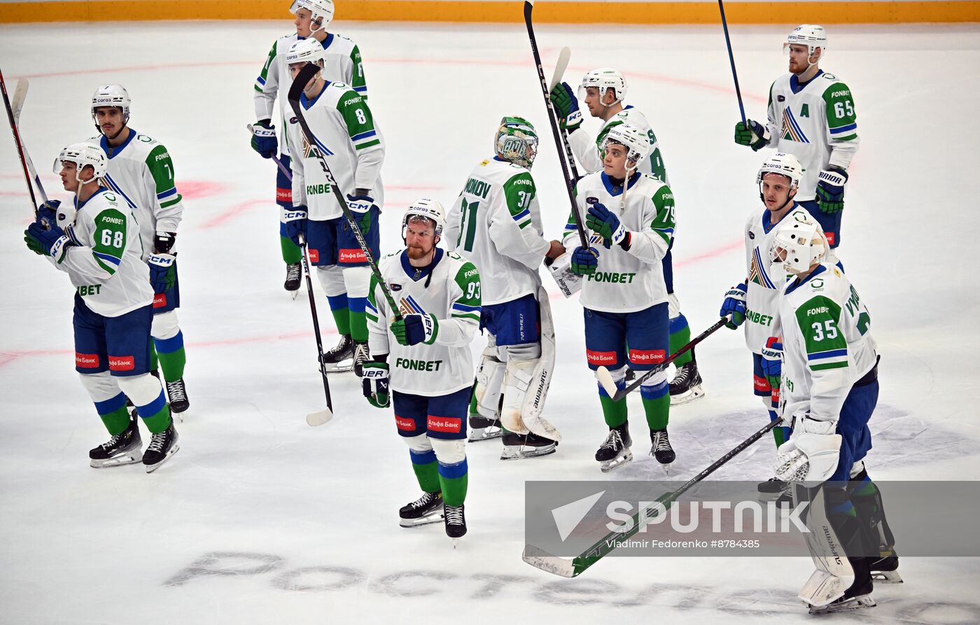 Russia Ice Hockey Kontinental League Dynamo - Salavat Yulaev