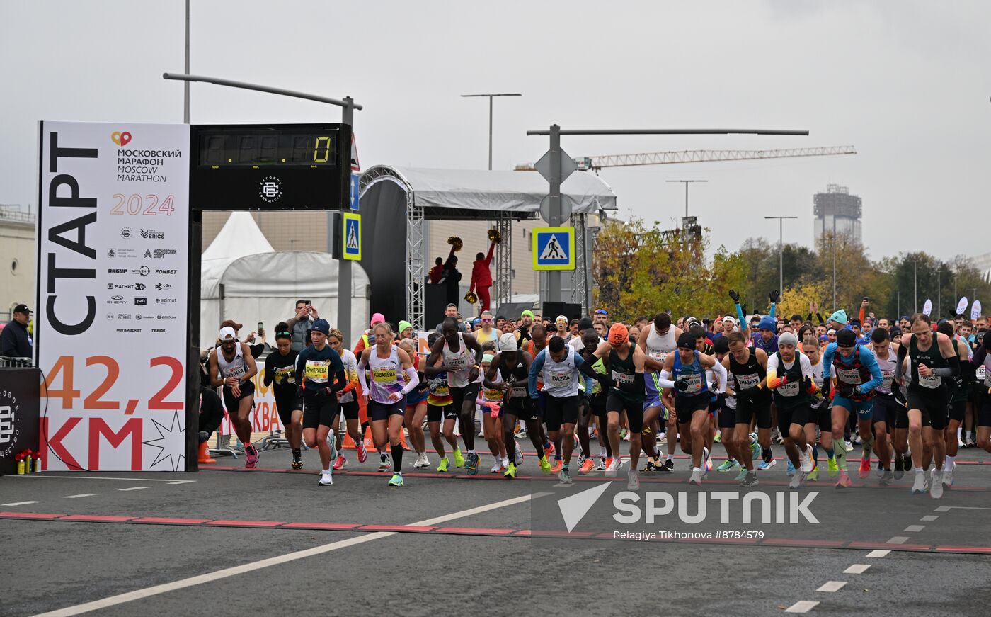 Russia Moscow Marathon