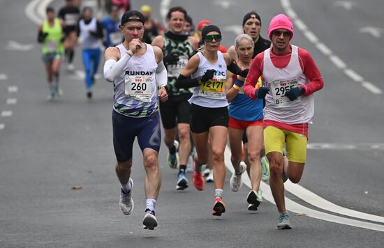 Russia Moscow Marathon