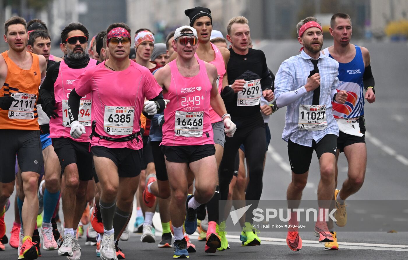 Russia Moscow Marathon