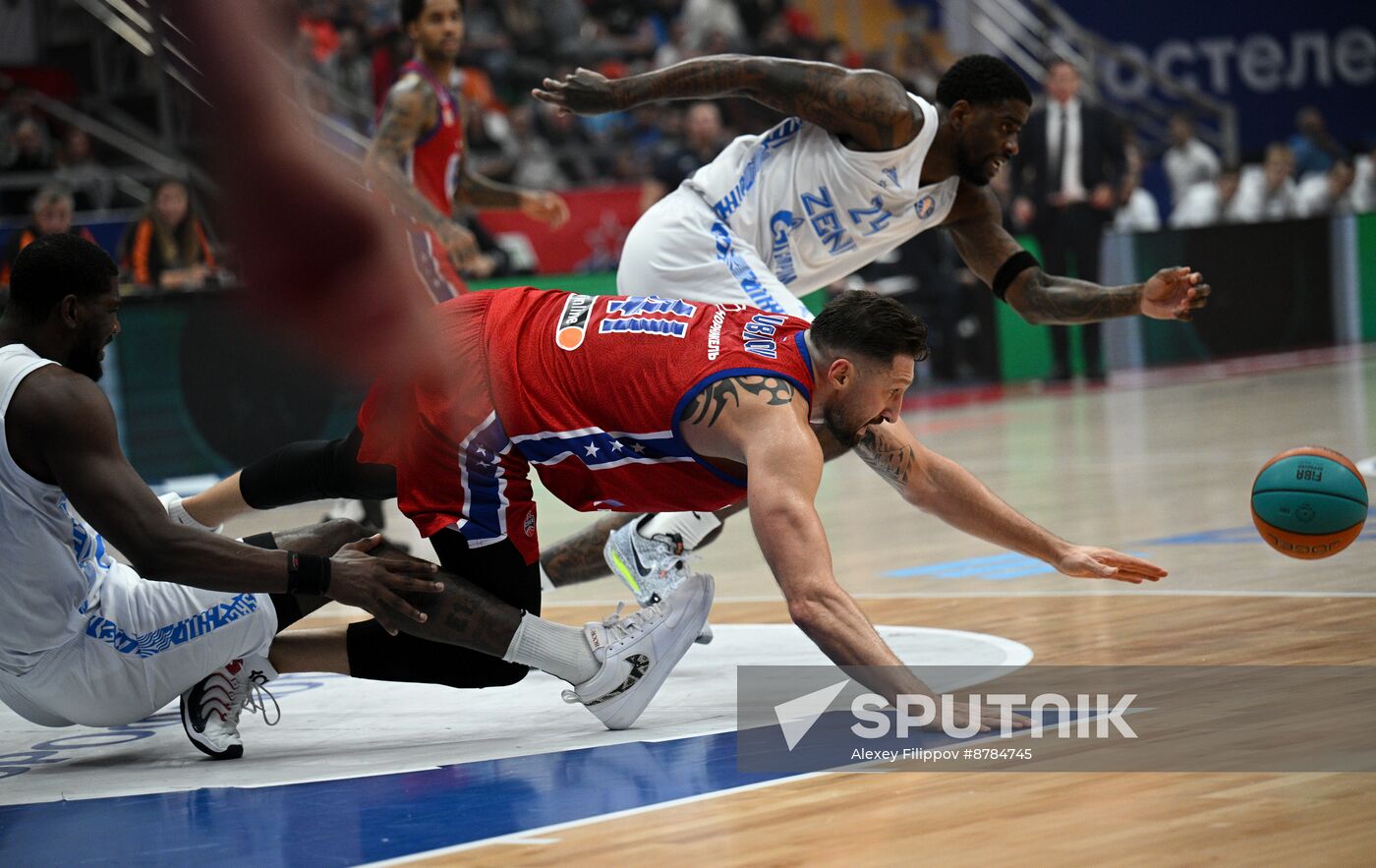 Russia Basketball United League CSKA - Zenit