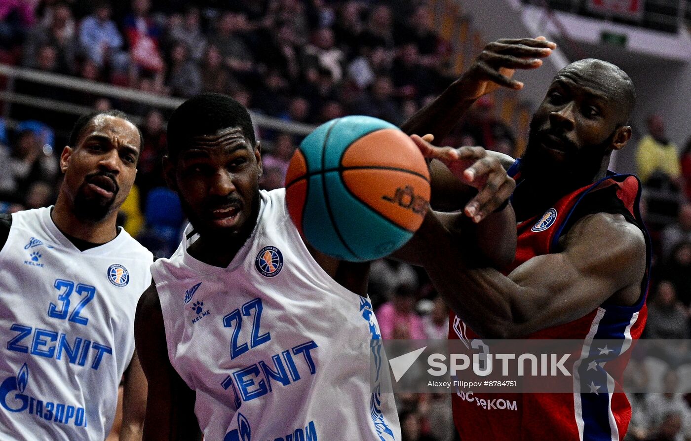 Russia Basketball United League CSKA - Zenit