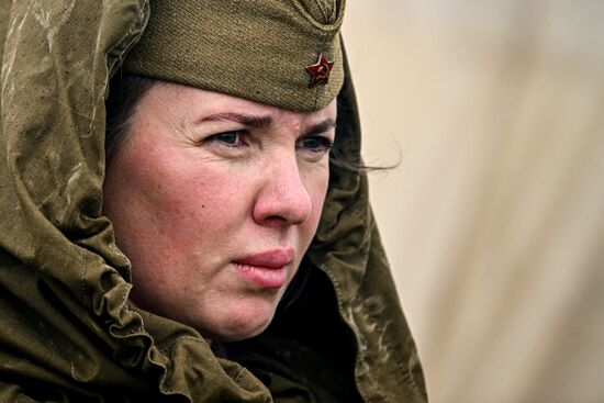 Russia WWII Historical Reenactment