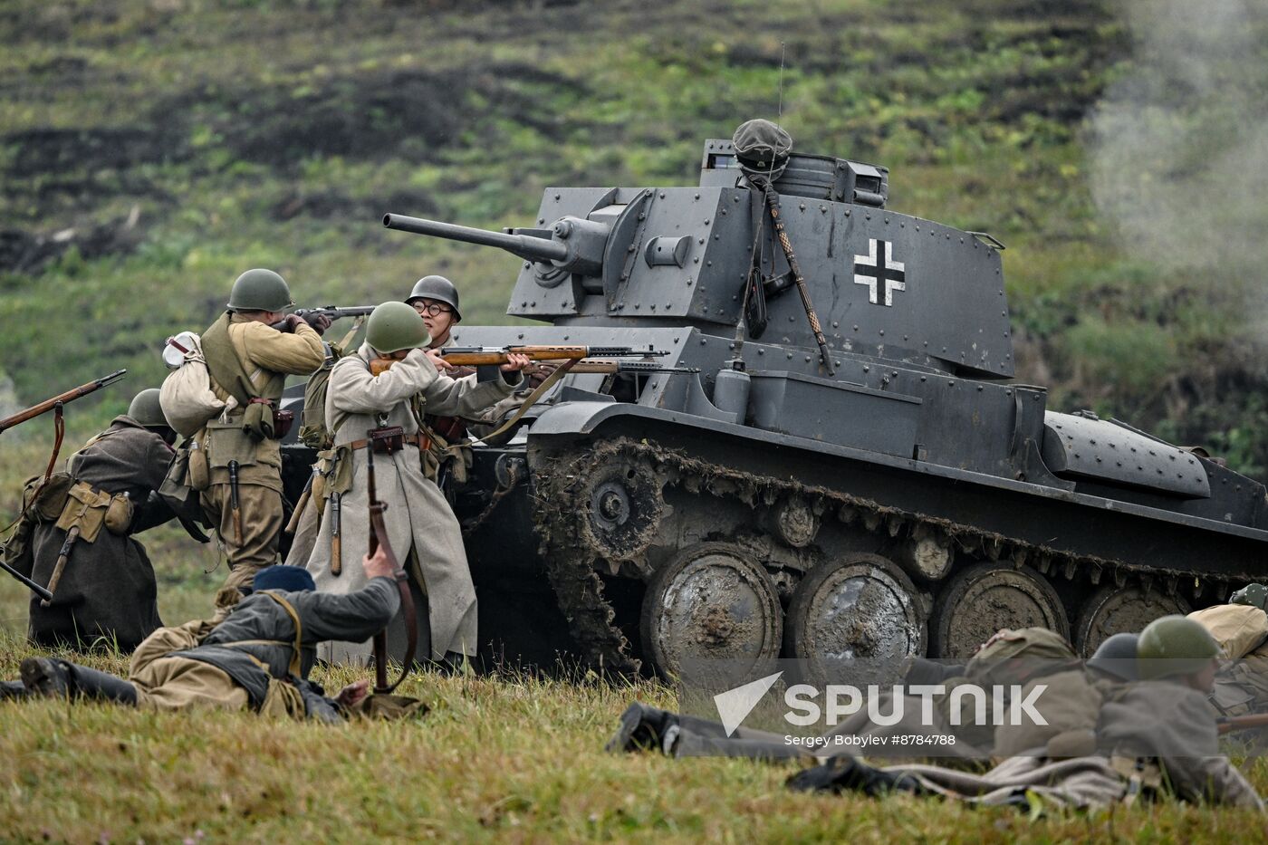 Russia WWII Historical Reenactment