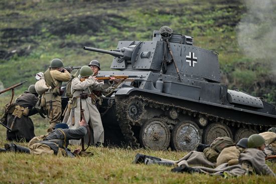Russia WWII Historical Reenactment