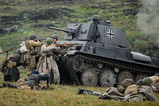 Russia WWII Historical Reenactment