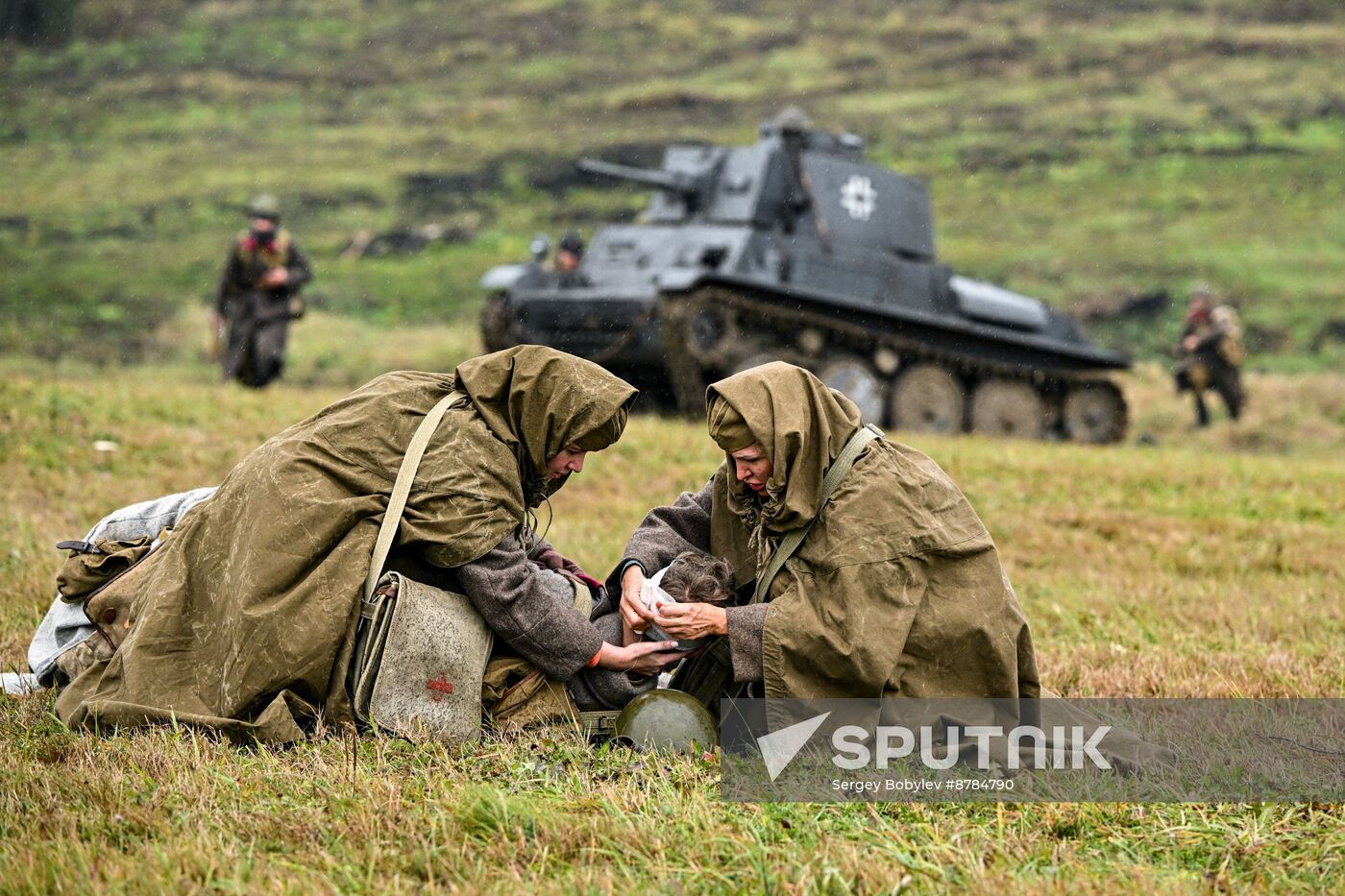 Russia WWII Historical Reenactment